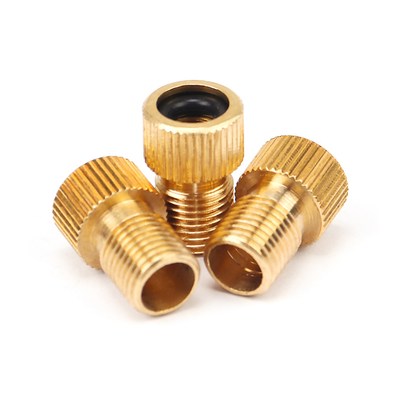 Bicycle valve adapter adapter conversion head French to American mouth to American mouth mountain bike air nozzle conversion nozzle