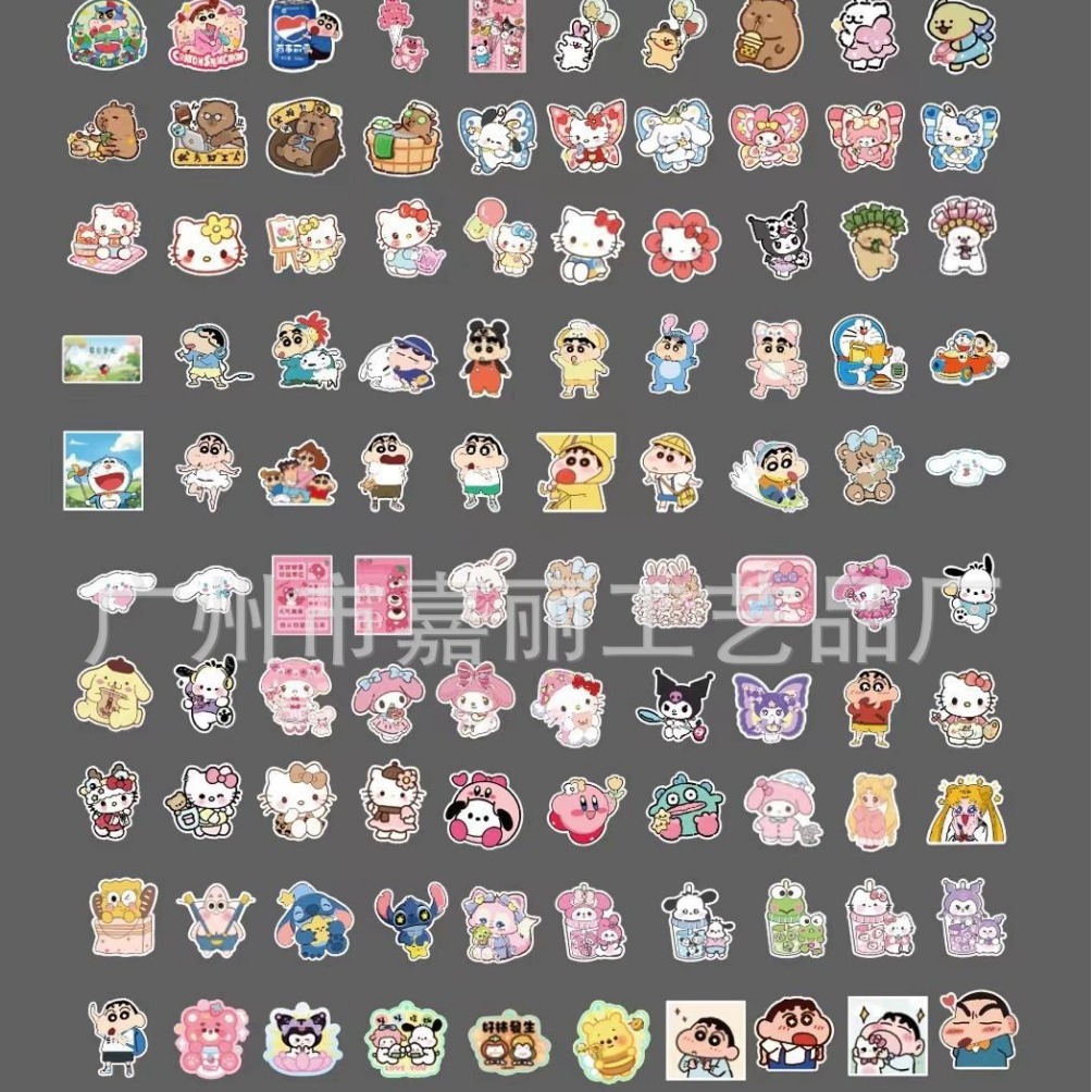 Spot 100 cartoon crayons small new car Sanrio car perfume pendant aromatherapy fragrance card