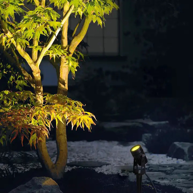 Floor spotlights outdoor tree lights floor plug-in lights waterproof garden lights solar light tree lights landscape lights plug-in lawn lights