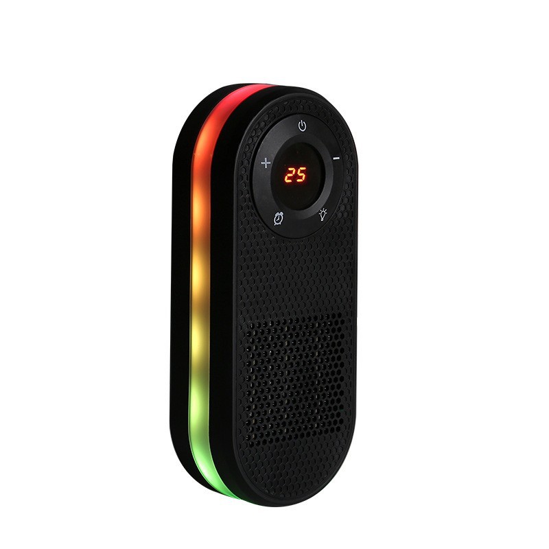 Cross-Border Mini Heater with Colorful Lights for Office Desk, Home Small Sun, Small Wall-Mounted Electric Heater