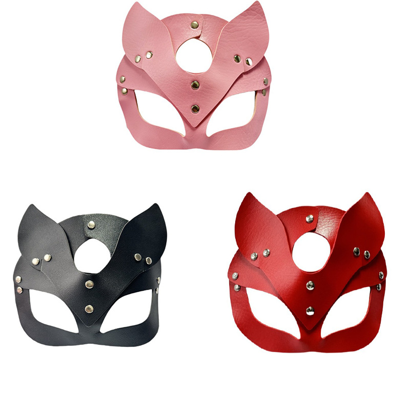 Sm Sexy Fox Mask Role-Playing Prom Party Mask Couple Sexual Flirting Makeup Masked Sex Props