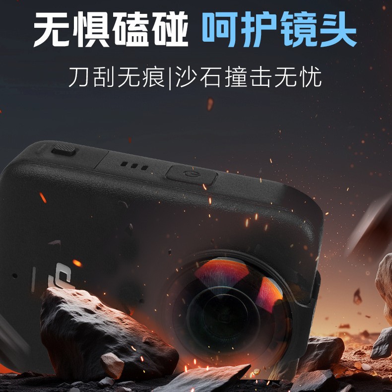 Suitable for Dji Osmo 360 Action Camera Lens Optical Glass Protective Mirror Lens Film Drop Shipping