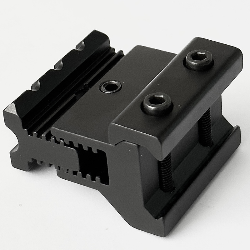 D0050 guide rail mirror bridge pickup Tiney guide rail holographic sight height increasing bracket laser pipe clamp