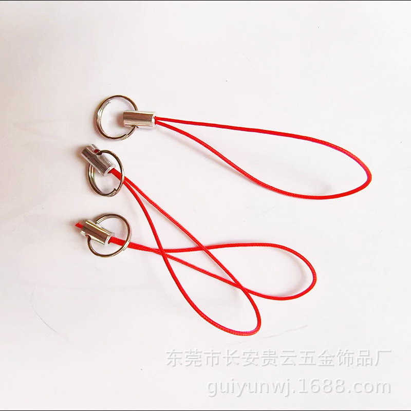 DIY Mobile Phone Rope Pendant Doll Lanyard Accessories Lanyard Hanging Key Ring Jewelry Small Sling Guangdong Manufacturer