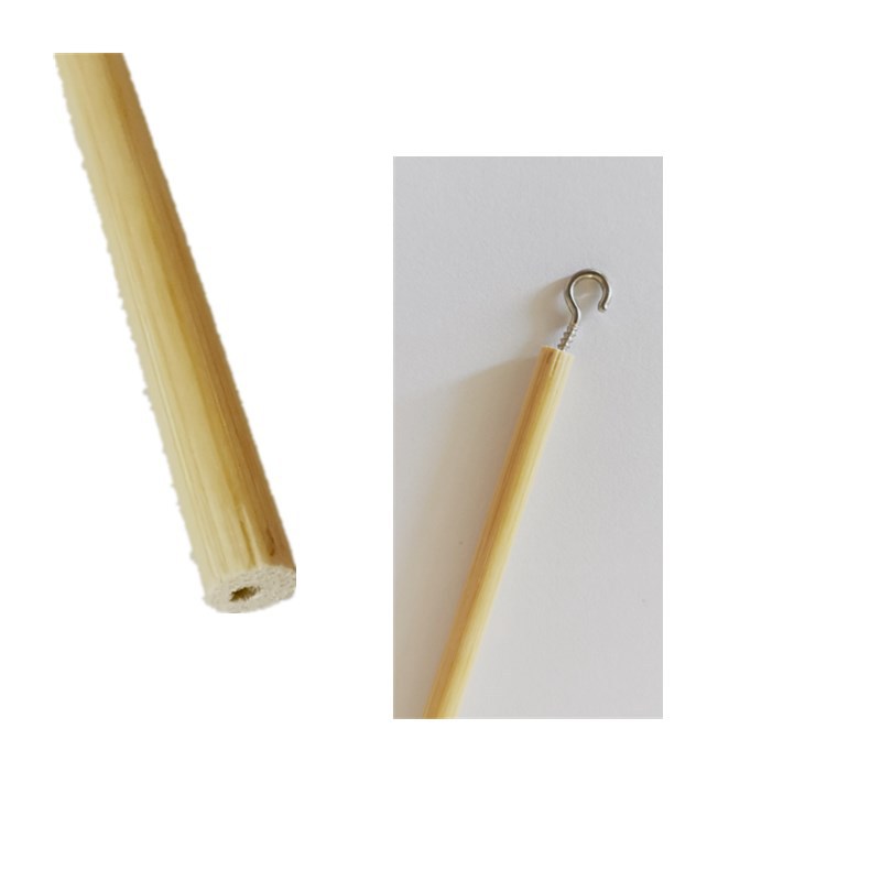 Non-heritage shadow diy round wooden stick solid wood round wooden stick model operating lever bamboo stick operating lever movable wholesale