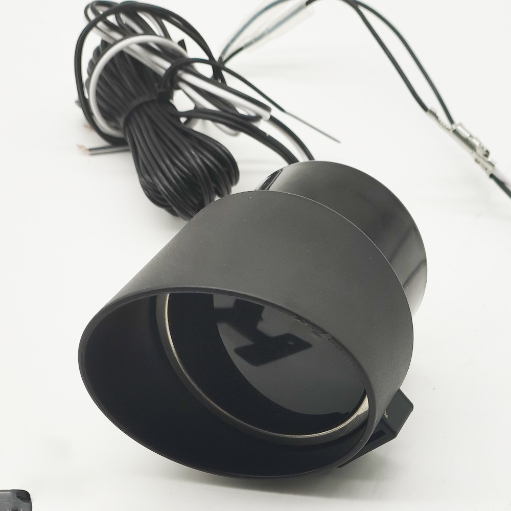 Cannon type water temperature voltmeter two-in-one combination table circular 12V24V automobile truck excavator engineering vehicle universal