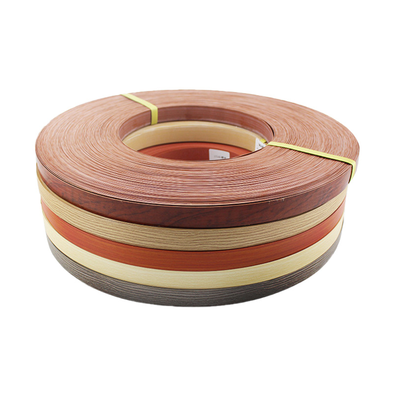 Dongguan wholesale pvc edge banding furniture table and chair paint-free board edge banding modern minimalist cabinet plate edge banding