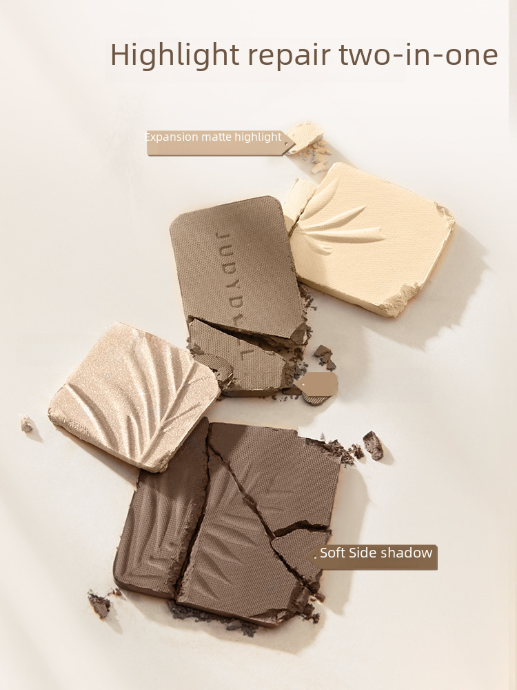 Judydoll Orange Contour Palette Polaroid Eyeshadow Brightening Concealer Shadow Nose Shadow Contour Palette Highlight Comprehensive Palette