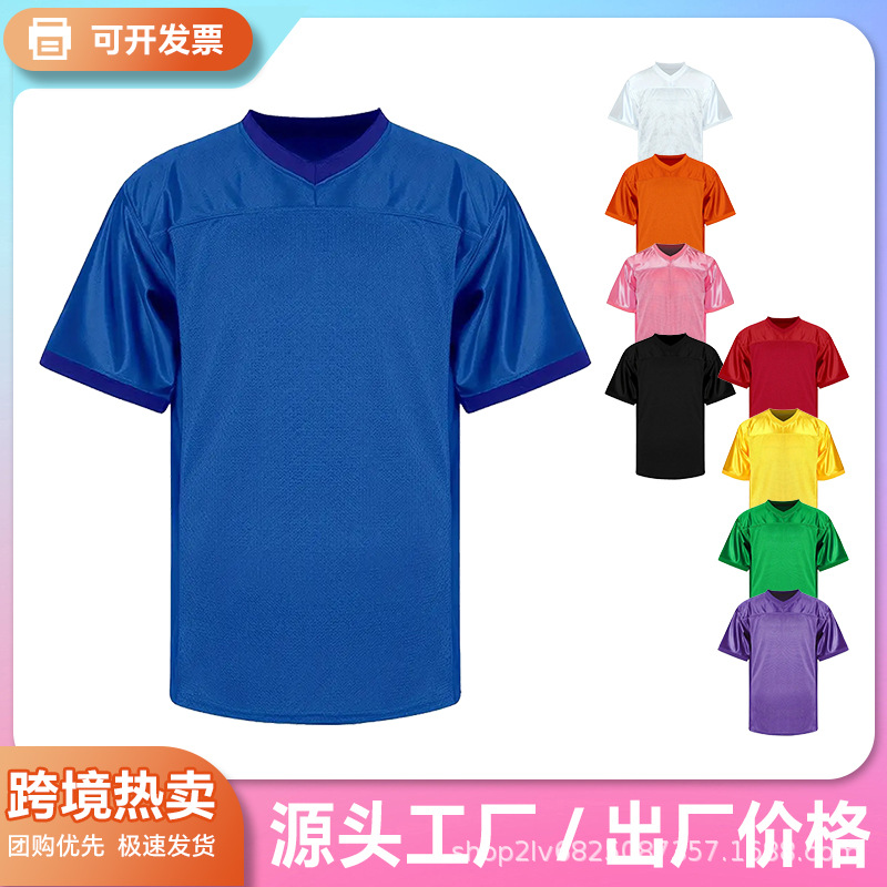 Футбольные футболки, бейсбольные майки, униформа для регби, сетчатые тренировочные формы, в наличии на Amazon и Ebay, хип-хоп стиль