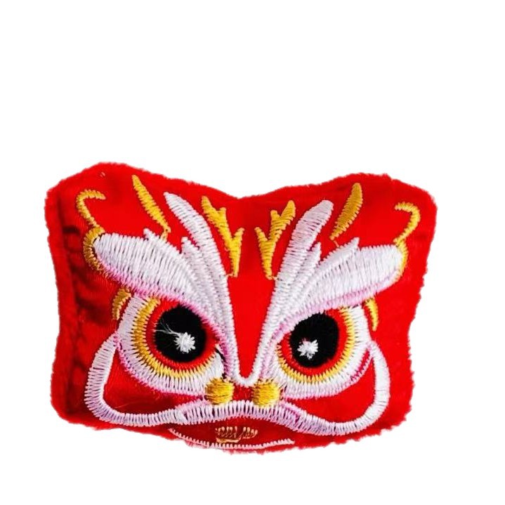 Cartoon Animal Plush Doll Cat Anime Lucky Bag Kitten Lion Dance Decoration Doll Hat Scarf Socks Accessories