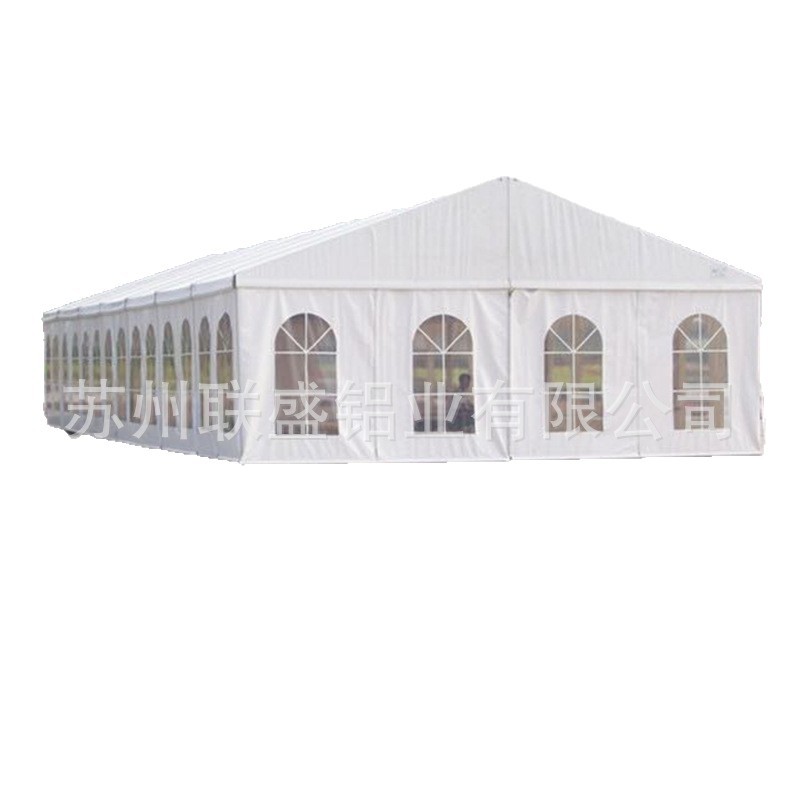 Aluminum Alloy Tent, Large Storage Exhibition Hall, Wedding Rock Wool Board Greenhouse, Widely Used Sports Tent
