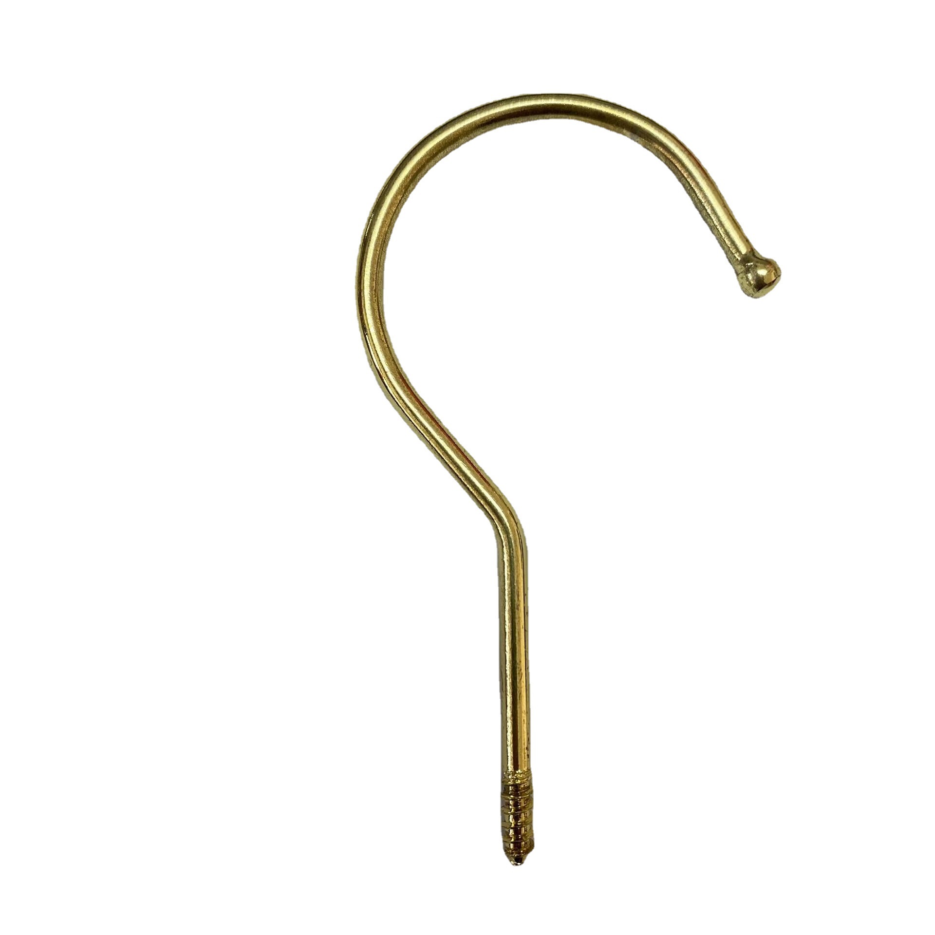 4.2 titanium gold round hook flat hook hanger accessories hanger hook thick round hook flat hook
