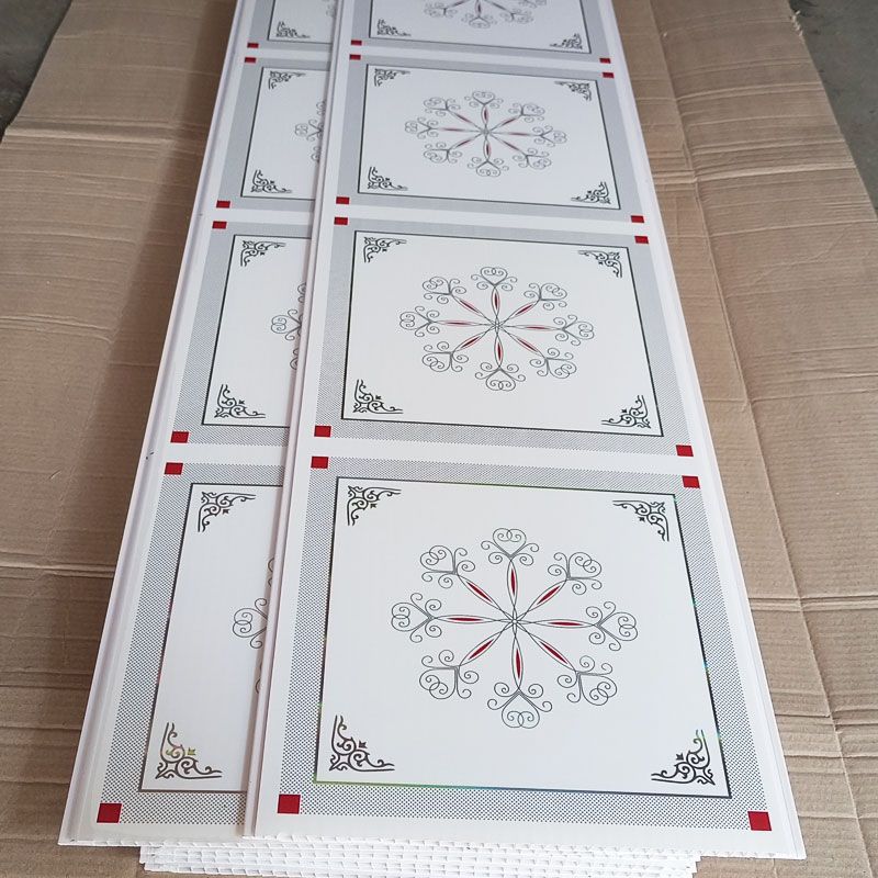 Thickened Pvc Plastic Buckle Board Long Strip Decorative Ceiling Kitchen Living Room Bathroom Bedroom Environmentally Friendly Self-Installation