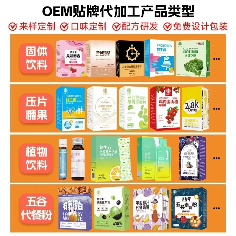 E-Commerce Hot Product American Quercetin Special Dietary Tablet Powder Drink Liquid Gel Source Manufacturer Oem Customization