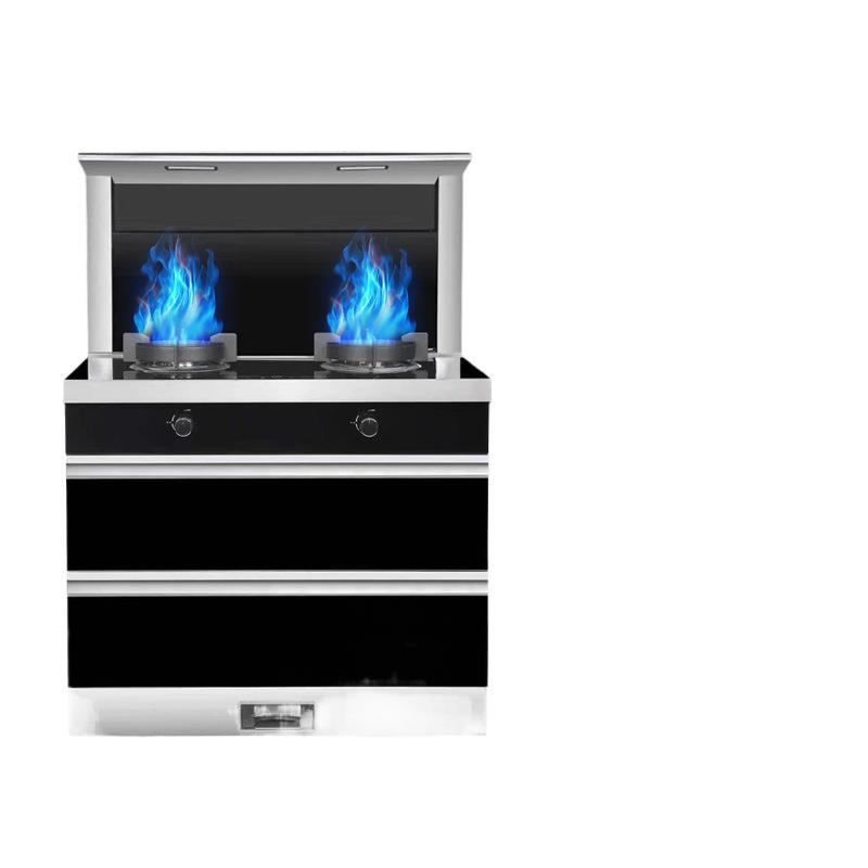 Haotaitai Mafu Integrated Stove for Home Use with Intelligent Body Sensing, Automatic Cleaning, Steaming, Baking, Bottom Exhaust, and Side Suction Range Hood