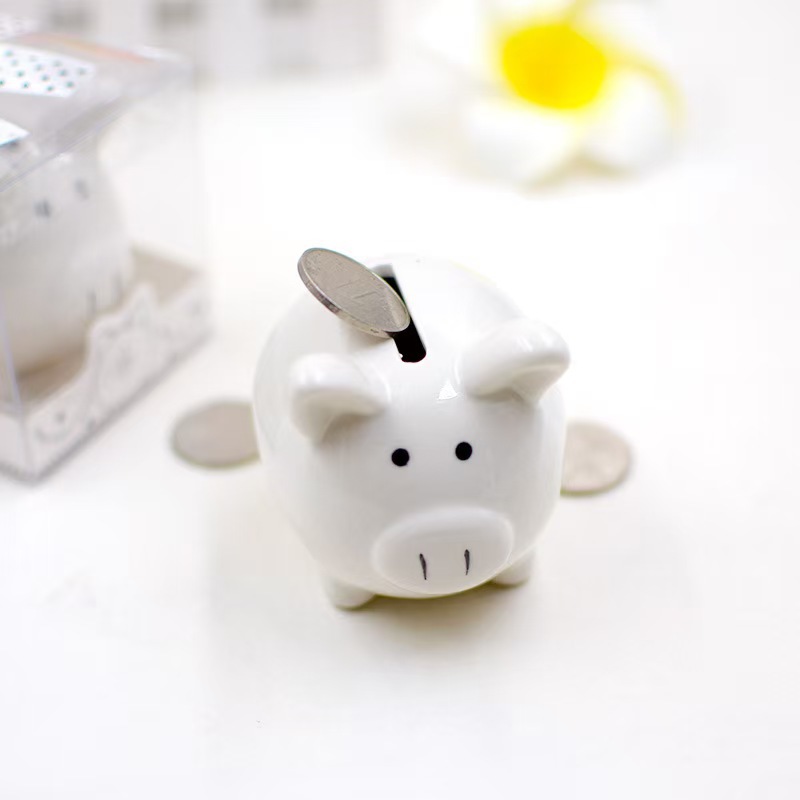 Piggy Bank Ins High-Looking Cartoon Cute Piggy Bank Mini Pig Ceramic Piggy Bank Home Decoration Gift