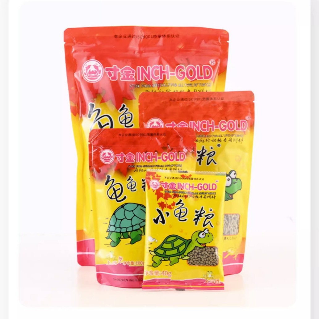 Inch Gold Feed Turtle and Turtle Universal Baby Turtle Food Brazilian Turtle Chinese Flower Turtle Shrimp Dried Fish Dried Small Turtle Food