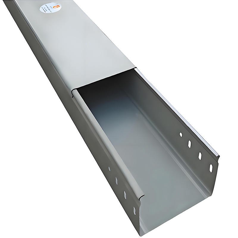 Stainless Steel 304 Aluminum Alloy Large-Span Cable Tray Metal Wire Duct Factory Punched Drilled Galvanized Five-Wire Exposed Line