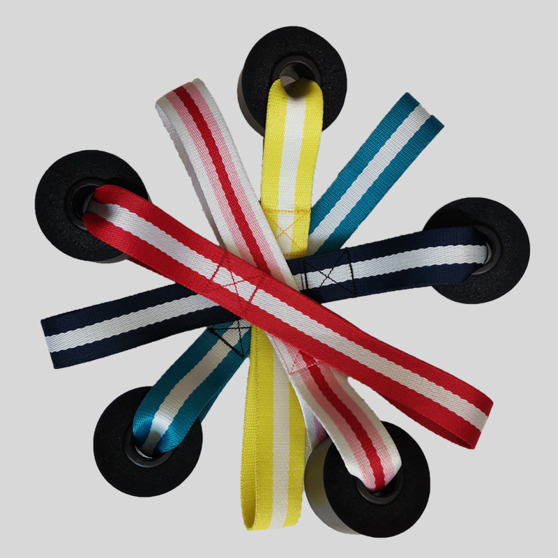 Processing and Customization of Colorfulful Tension Rope Elastic Belt Door Buckle Indoor Fitness Equipment Accessories Pull-Up Auxiliary Door Clip