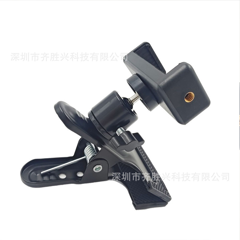 Thumb Piano Guitar Mobile Phone Clip Rotatable Live Video Recording Guitar Mobile Phone Holder Ukulele Music Score Clip