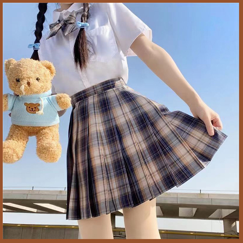 Юбка jk униформа платная оригинальная короткая юбка для женщин летний японский стиль колледжа плиссированная юбка весна и осень