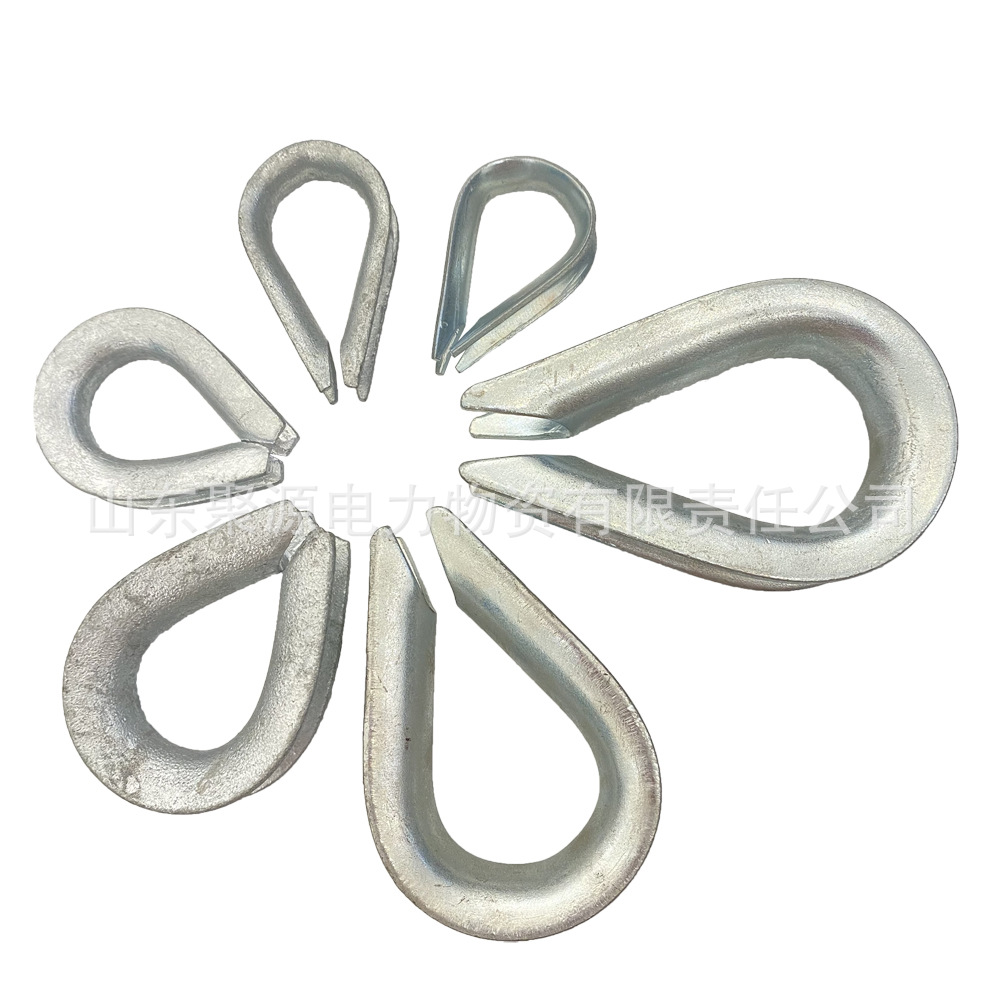 Оптовая продажа проволоки для такелажа кольцо куриного сердца обработка различных спецификаций кабельные аксессуары треугольное кольцо куриного сердца