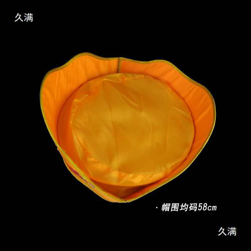 Monk Costume, Monk Hat, Monk Hat, Five Buddha Hat, Vairocana Hat, Washable Monk Hat, Film Buddhist Hat