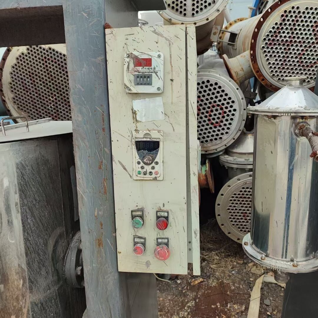 Used Stainless Steel Vertical Ball Mill for Sale 500L Crushing Grinding Equipment Second-Hand Plastic Lined Mixer Ball Mill