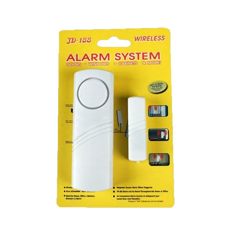 Cross-Border Safety Gadget for Single Women Living Alone, Anti-Theft Door and Window Sensor Alarm with High Decibel Sound
