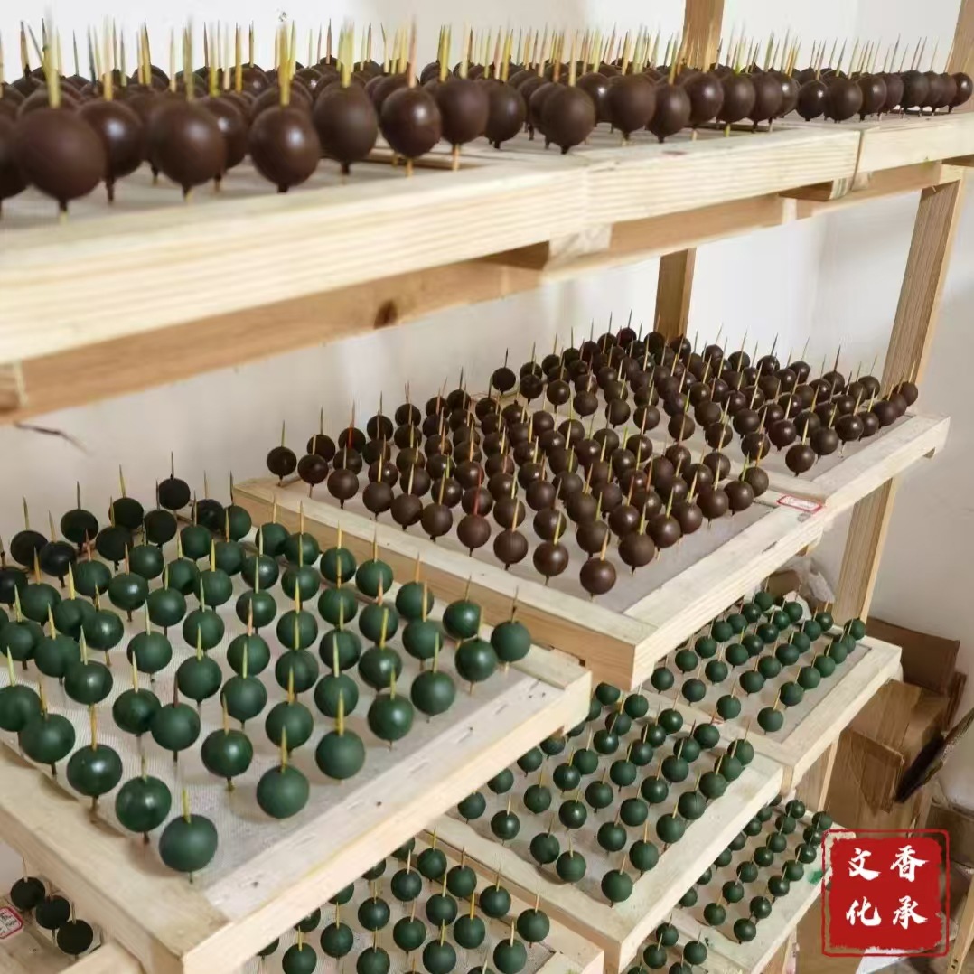 [Свободные бусины] Ручные ароматические бусины оптом Долговечный аромат DIY бусины Будды Браслет из традиционной китайской медицины Свободные бусины с бусинами