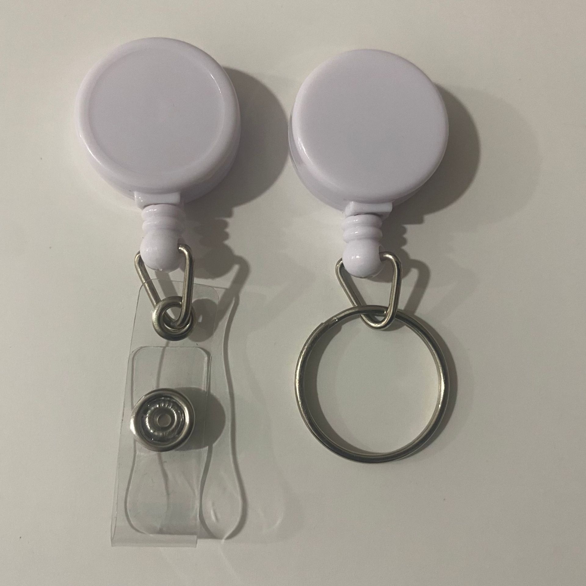 Телескопическая застежка, маленькая легкая застежка 2.5 см, игрушечный брелок, блестящий зажим для удостоверений