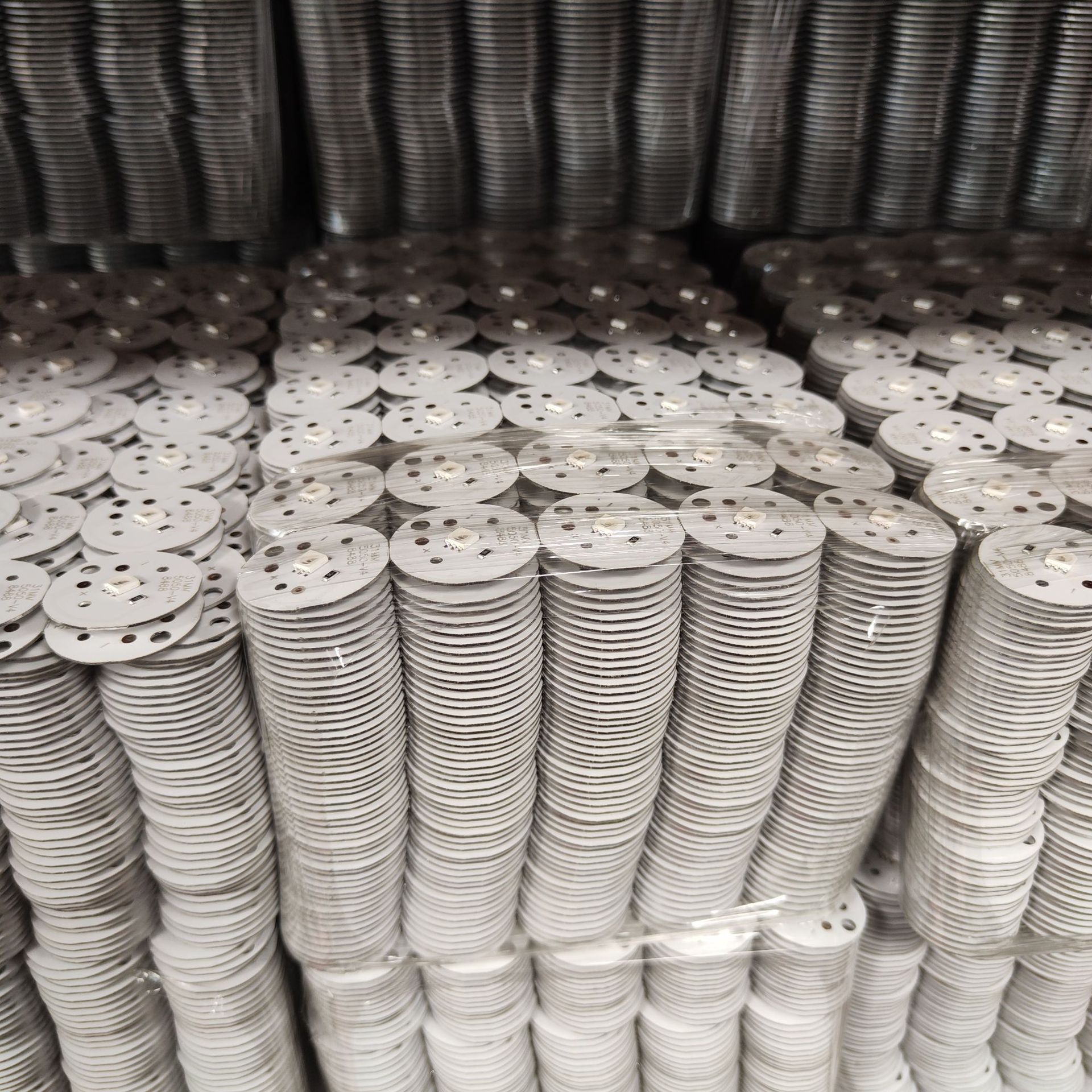 Crystal lamp Beech lamp base light source 31mm warm light colorful USB power supply 5V lamp board low voltage LED lamp