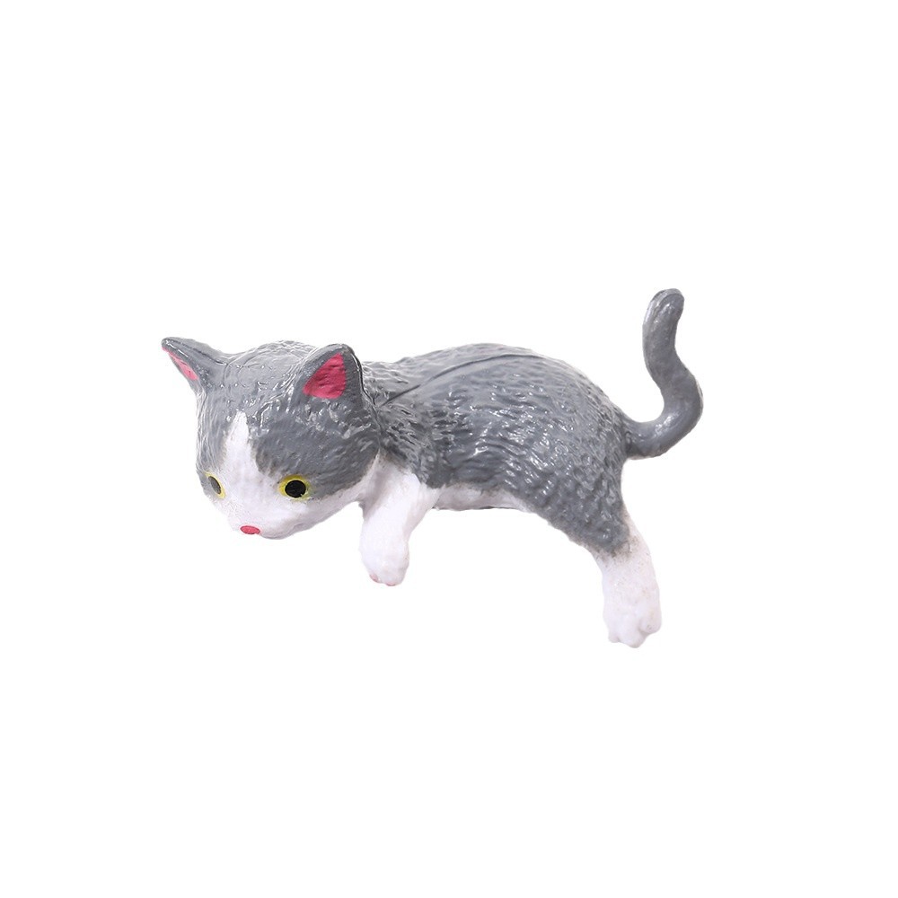 Office desktop mini cute kitten ornaments computer car center console display edge decoration doll