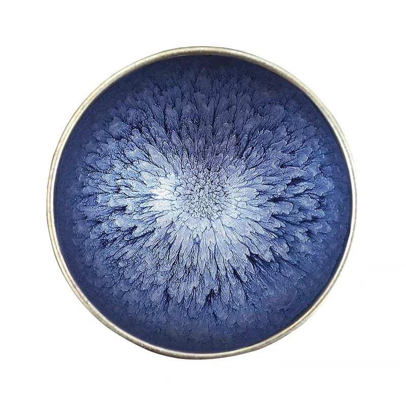 Jianyang Jianzhan teacup master cup handmade gift box chrysanthemum lamp hundred flower lamp special tea cup free shipping