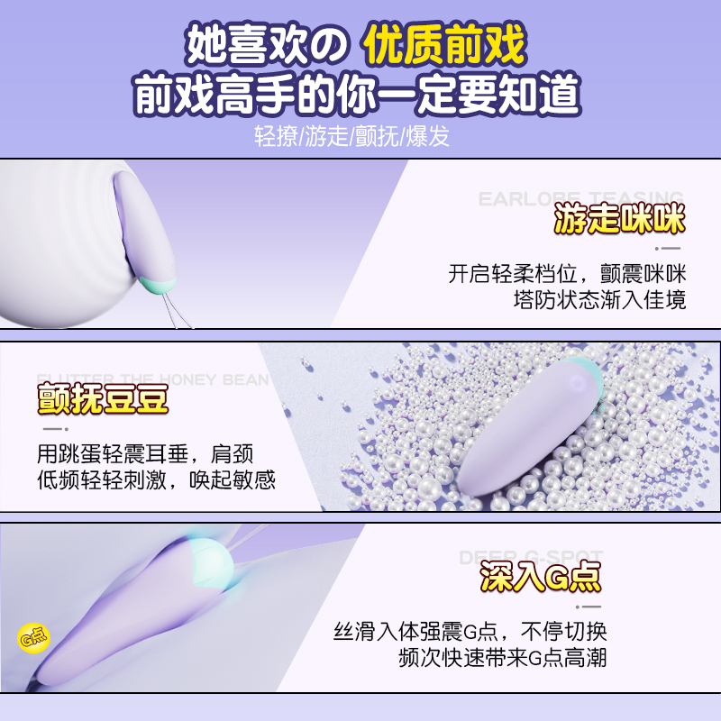 Foreign Trade Bullet Vibrator Female Masturbation Device Ten-Frequency Charging Strong Shock Couple Flirting Mini Massager