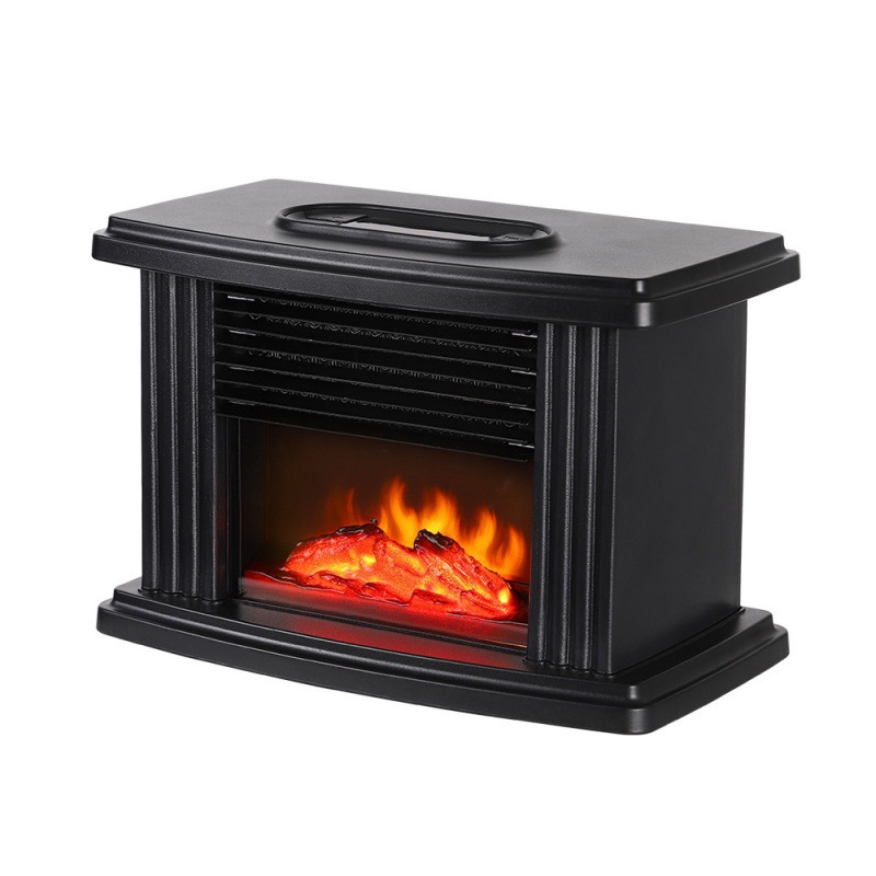 Fireplace heater cross-border flame heater small mini fireplace quick heating household vertical heater