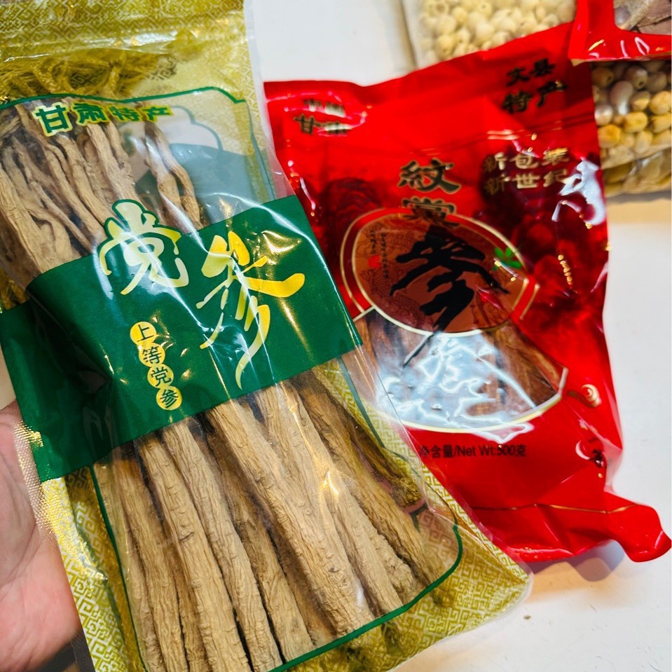 Codonopsis Pilosula One Pack 0.5kg Sulfur-Free Gansu Codonopsis Pilosula Direct Sale from the Place of Origin