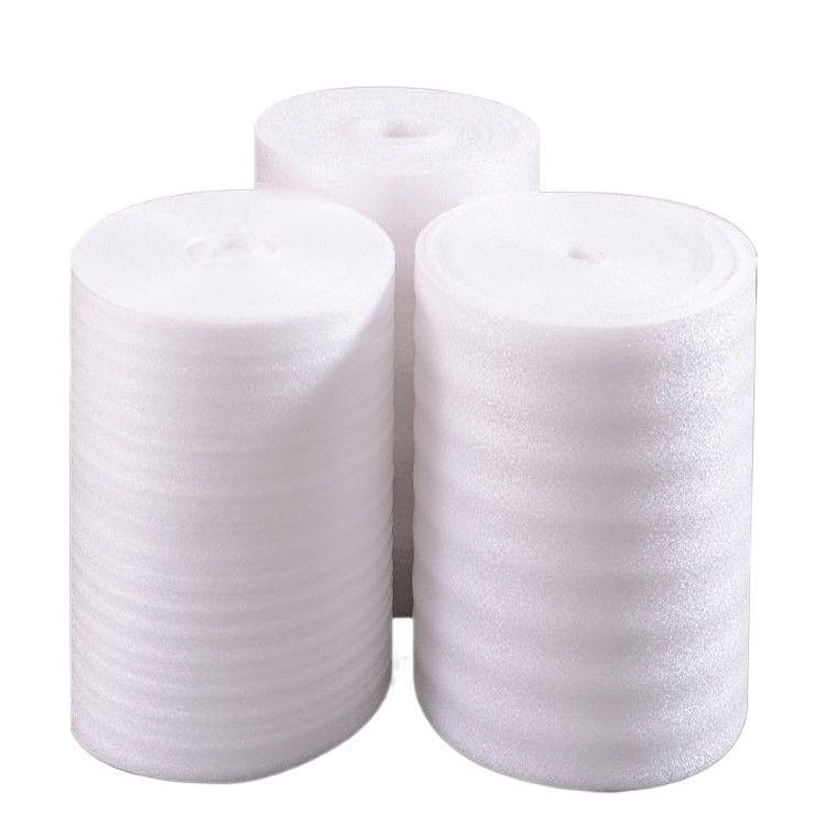 Paperless Tube Pearl Cotton Shock-Proof Express Anti-Shattering Packaging Foam Epe Filled Cotton Floor Furniture Packaging Film Sheet