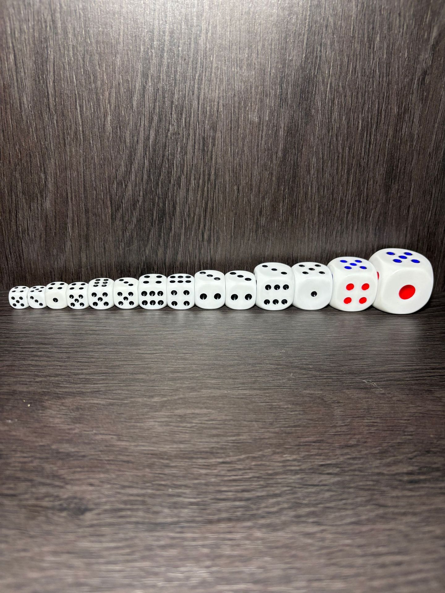 Rounded White 10Mm12Mm14Mm16Mm18Mm20Mm22Mm25Mm30Mm Acrylic Dice