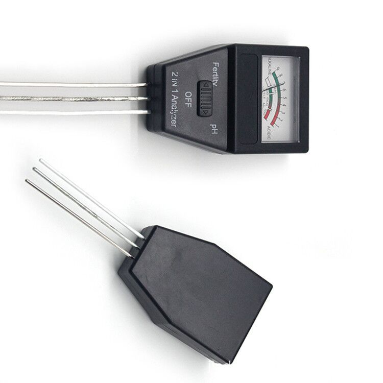 High-prECision One-in-one Soil Tester Acidity Meter Humidity PH Meter Orchard Nursery Flower Soil Soil Ec Soil Measurement
