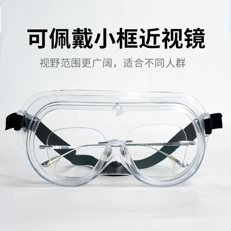 Wholesale Juyanshi Protective Goggles, Anti-Impact, Anti-Splash, Laboratory Splash-Proof, Anti-Fog, Anti-Sand and Dust, High-Definition Protective Eye Mask