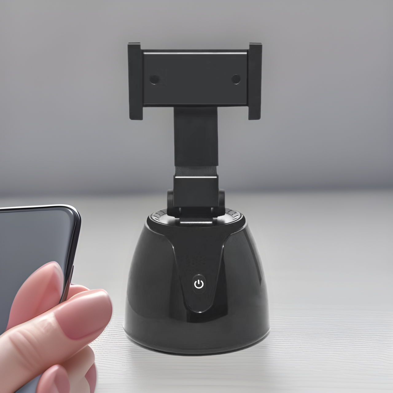 Ручная головка штатива трехосевой стабилизатор для мобильного телефона анти-качка интеллектуальное слежение за лицом фотосъемка живое стоящее устойчивое держатель для селфи