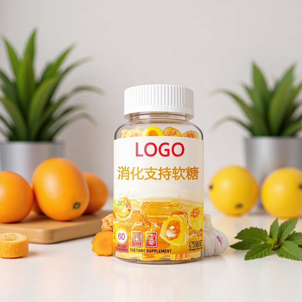 Оптовая Обработка и Кастомизация Жевательных Конфет Для Поддержки Пищеварения, Оем Производство Жевательных Конфет