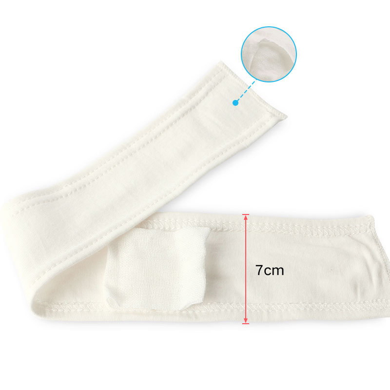 Baby Umbilical Cord Protector Newborn Belly Band Gauze Hongsheng Medical 7*40cm 8-Piece Pack Medical Protective Sterile