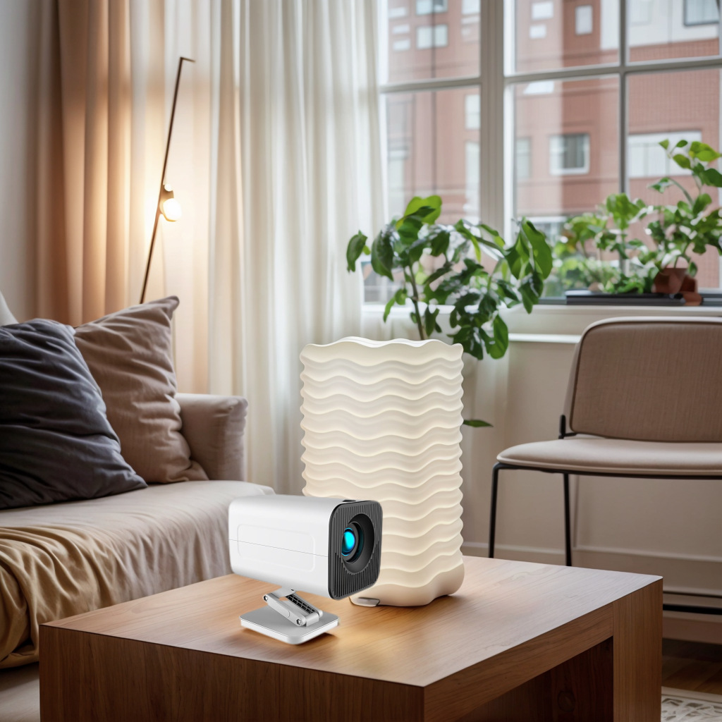 2025 New Cross-Border Popular Wifi6 Screen Projection Mobile Phone Same-Screen High-Definition Mini Portable Home Projector