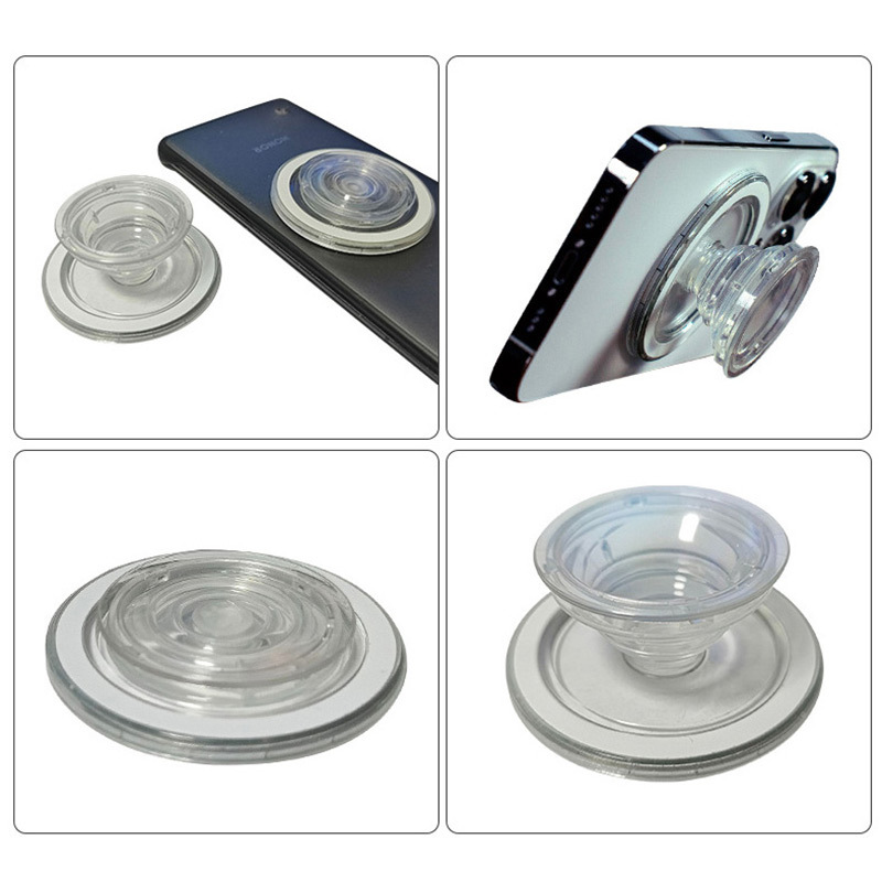 Magnetic Airbag Holder Magsafe Transparent Mobile Phone Strong Magnetic Car Mobile Phone Airbag Holder