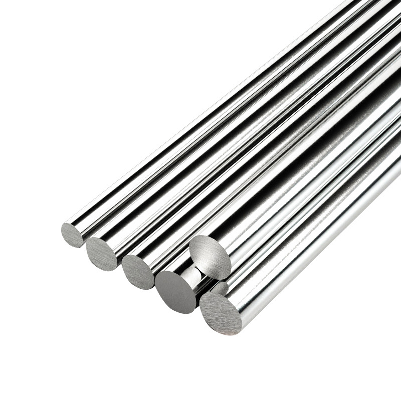 304 Stainless Steel Solid Round Rod Straight Stainless Steel Grinding Rod Zero-Cut Processing 304 Stainless Steel Rod