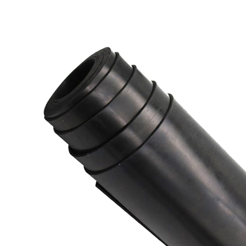 Manufacturer Customized Damping Rubber Sheet Noise Reduction Material Indoor Sound Insulation and Heat Insulation Rubber Sheet High Elasticity Acid and Alkali Resistant Rubber Sheet