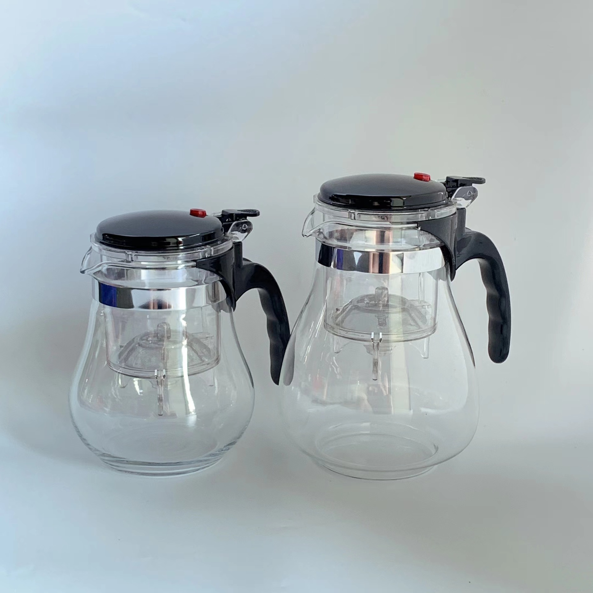 Piaoyi cup teapot heat-resistant glass teapot tea water separation cup filter tea maker one-key filter tea maker