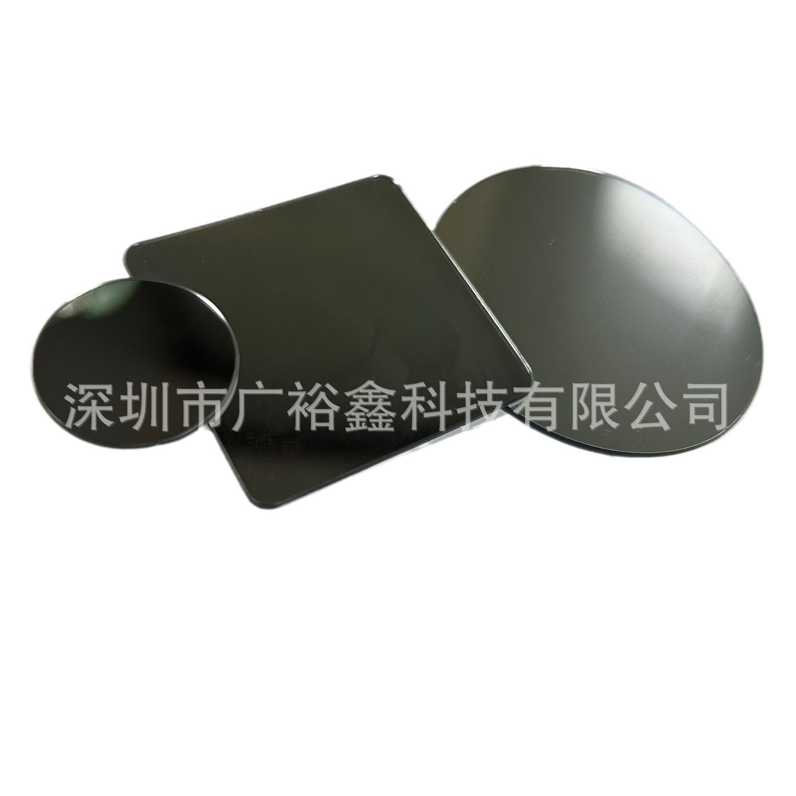 Pc Round Lens Pvc Electroplated Silver Soft Mirror Toy Anti-Fog Acrylic Free Sample Custom Lens